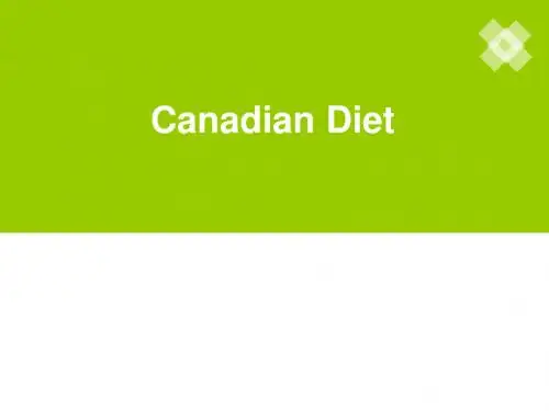 Canadian Diet