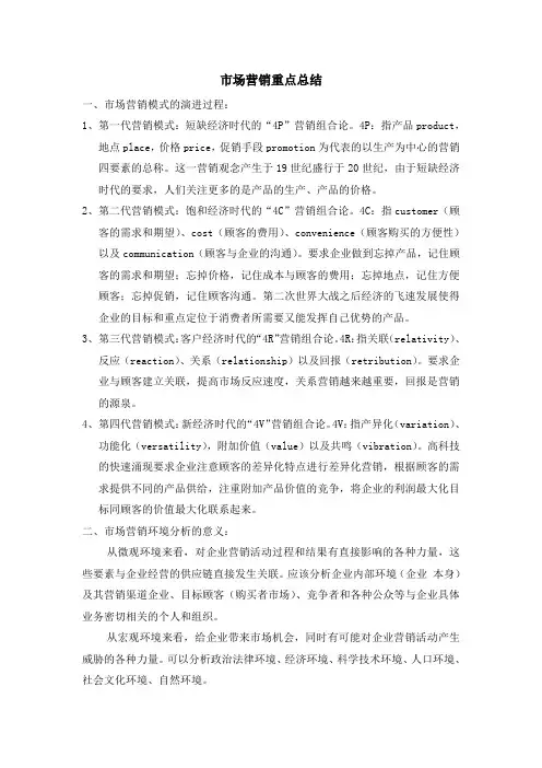 人力资源管理概论知识点总结