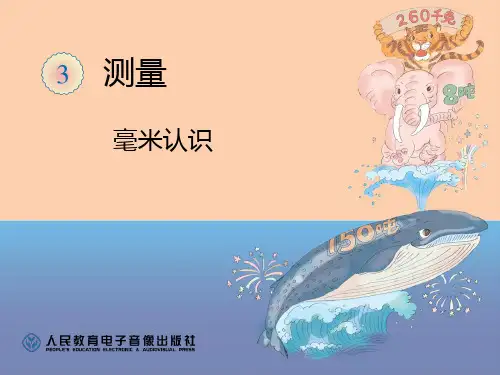 《毫米的认识》PPT课件