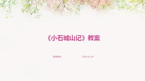 《小石城山记》教案
