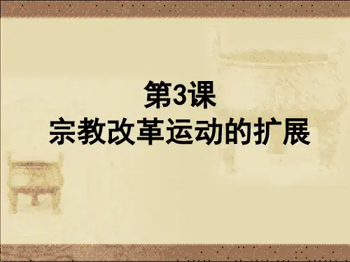 5.3《宗教改革运动的扩展》(共30张PPT)