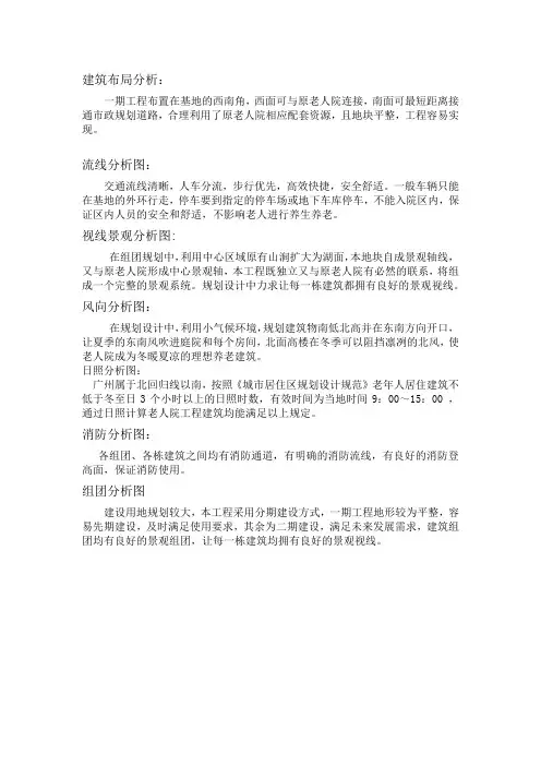 建筑布局分析