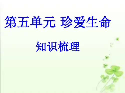 七年级下册政治 第一次月考复习