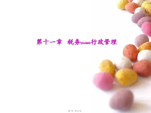 第章税务行政管理(PPT)