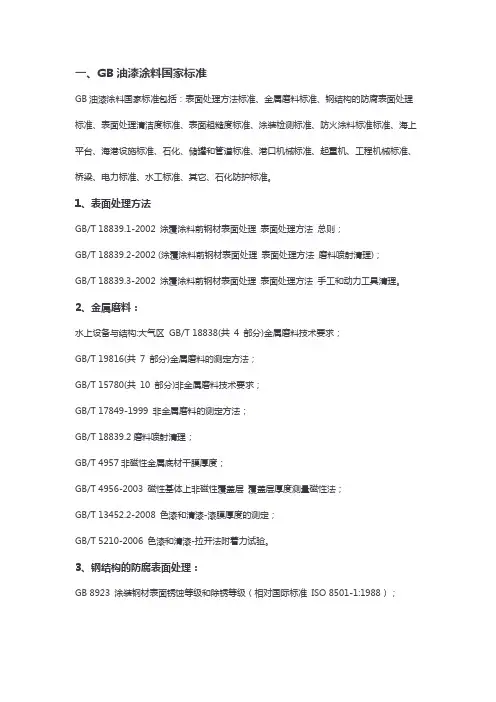 桥梁油漆验收标准