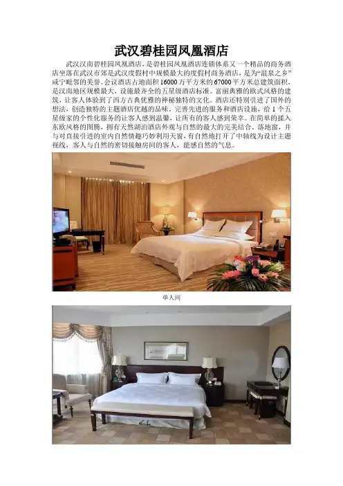 武汉碧桂园凤凰酒店