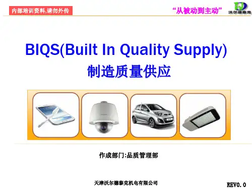 BIQS基础培训