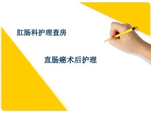 2024年肛肠科护理查房PPT课件