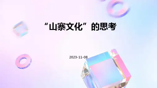“山寨文化”的思考