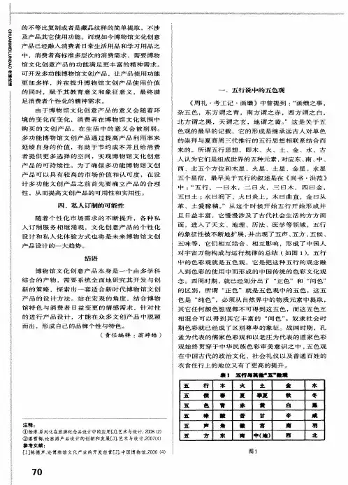 从传统＂五色观＂谈包装设计的色彩运用