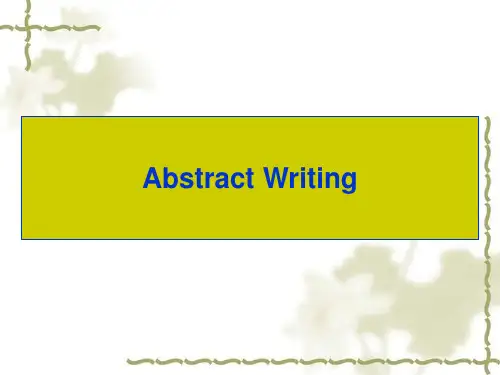 Abstract_Writing