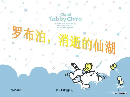 人教版部编版八年级下册语文《罗布泊,消逝的仙湖》2精品PPT教学课件