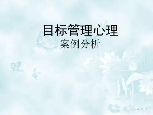风雨哈佛路管理心理学案例分析