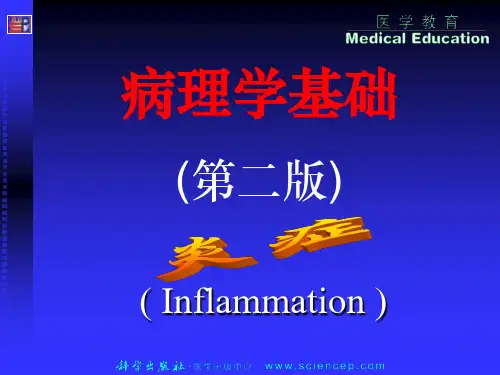 第4章 炎症(病理学基础教学精)ppt课件