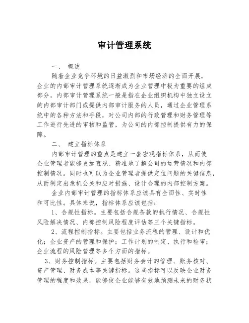 审计管理系统