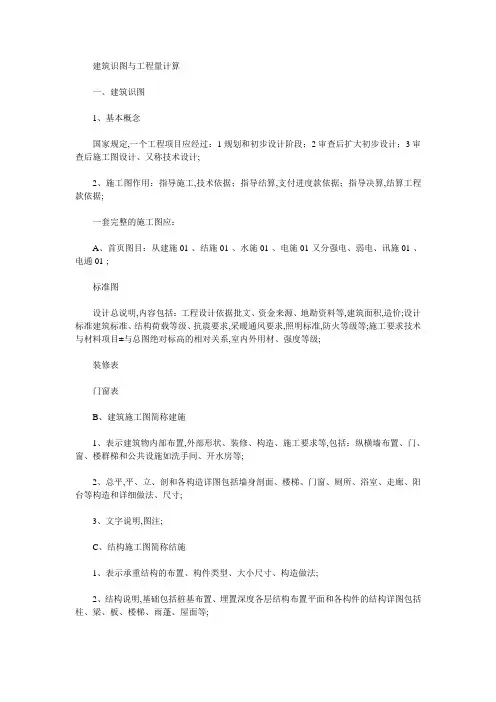 建筑工程基础知识