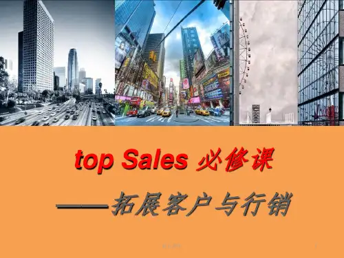 房地产行销拓客营销渠道开发团队打造销售技巧提升