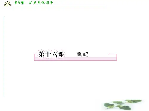 高中语文课件：第十六课 高妈(新人教选修《中国小说欣赏》)