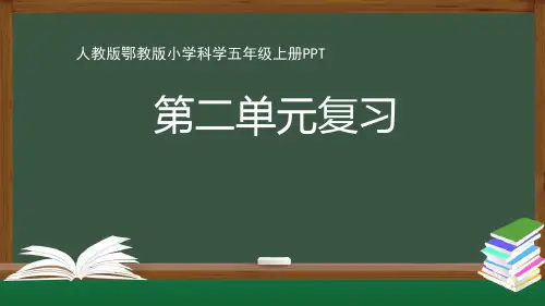 人教版鄂教版小学科学五年级上册PPT《第二单元复习》