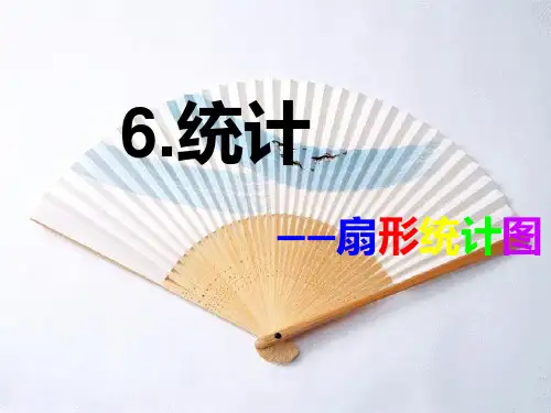 人教版数学6年级上册 第7单元(扇形统计图)课件(共20张PPT)