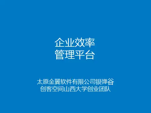 创新创业大赛创意PPT