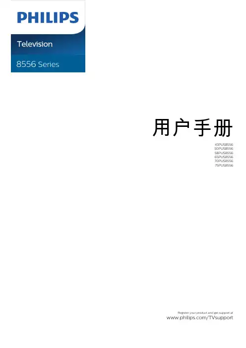 飞利浦65PUS8556电视产品说明书
