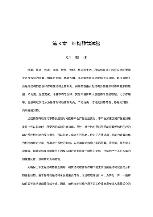 结构静载试验
