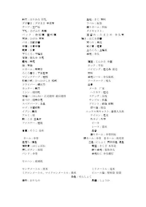 専门用语