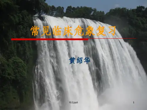 常见临床危象