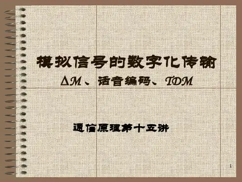15模拟信号的数字化传输(三)PPT课件
