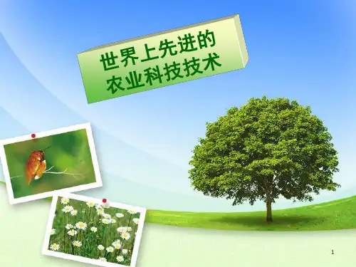 现代农业技术ppt课件