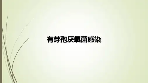 有芽孢厌氧菌感染