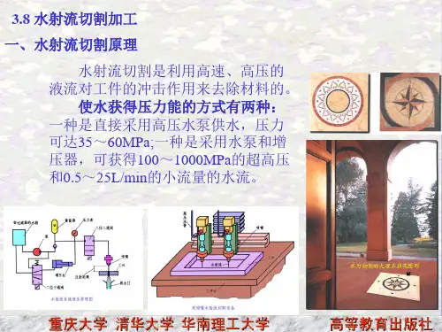 水射流切割加工