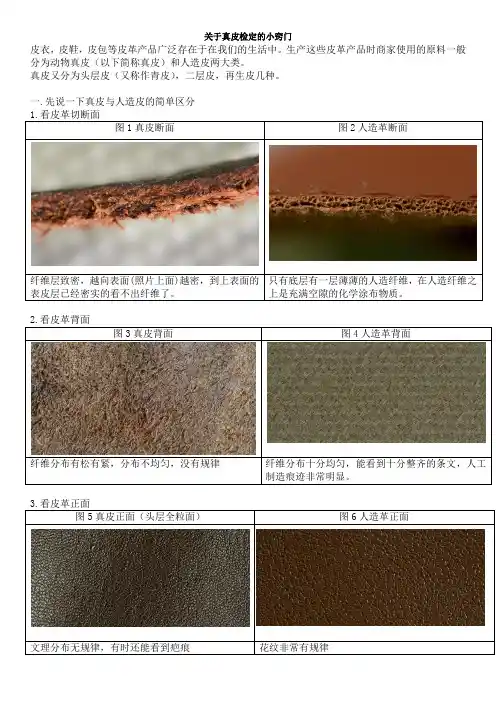 关于真皮检定的小窍门