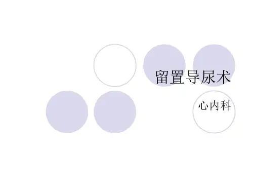 留置导尿术