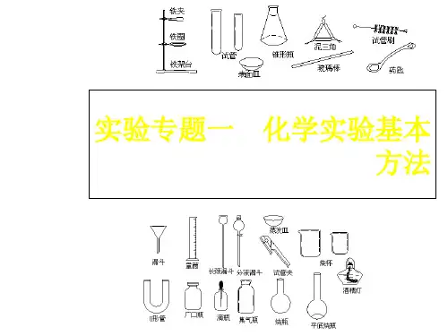 人教版高中化学必修一课件：1.1化学实验基本方法(共38张PPT)