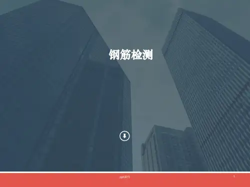 钢筋检测  ppt课件