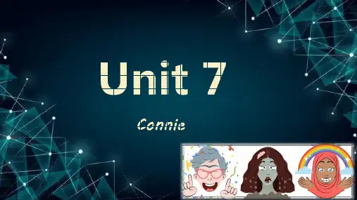 人教版英语八年级上册Unit7课件PPT