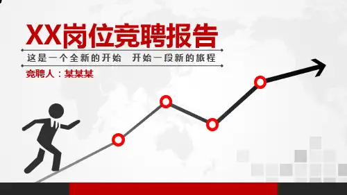 岗位竞聘优势劣势PPT