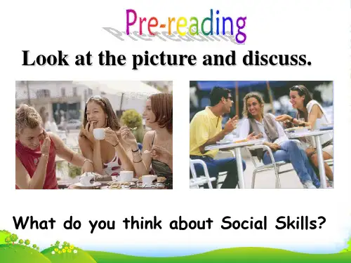 外研版高二英语选修6课件：Module1+Small+Talk+Vocabulary+and+rea