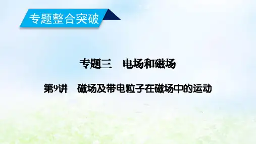 2019届高考物理二轮复习磁场及带电粒子在磁场中的运动课件(共42张)(全国通用)