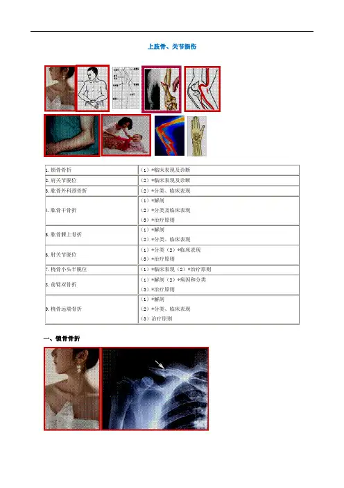 医学课件---上肢骨、关节损伤