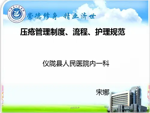 压疮管理制度流程护理规范  ppt课件