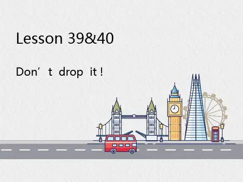 新概念英语第一册-Lesson-39-40