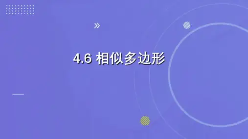 相似多边形+课件+2023-2024学年浙教版数学九年级上册