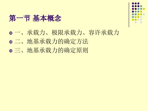7地基极限承载力计算