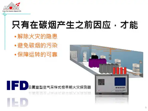 IFD极早期火灾探测器测试及应用领域