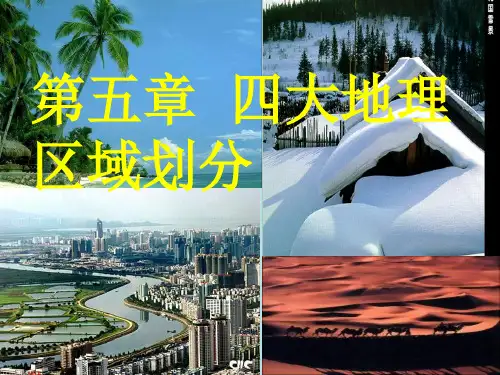 第五章中国四大地理区域划分