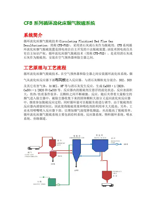 CFB系列循环流化床烟气脱硫系统