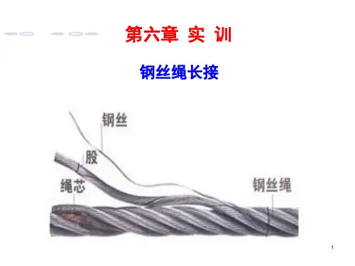 6.2  索道钢丝绳长接
